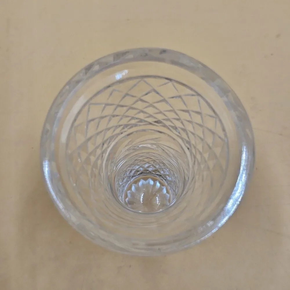 Vintage Waterford Crystal Glandore Mini Vase 4.5” Heavy